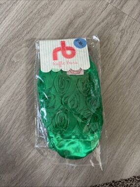 Girls Emerald Rosette Diaper Cover